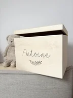 Pamiątka Chrztu Świętego - Pudełko na skarby/ Prezent na Chrzest, roczek, urodzinki - miniaturka - grafika 1