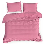 Pościel - Eurofirany Pościel malinowa satynowa Nova3 180x200 ef-psc-nova3malin-180 - miniaturka - grafika 1