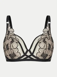 Chantelle Biustonosz z fiszbiną Lush C22OM0 Czarny - Biustonosze - miniaturka - grafika 1