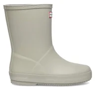Buty dla chłopców - Kalosze Hunter HFC-02 Zielony - miniaturka - grafika 1