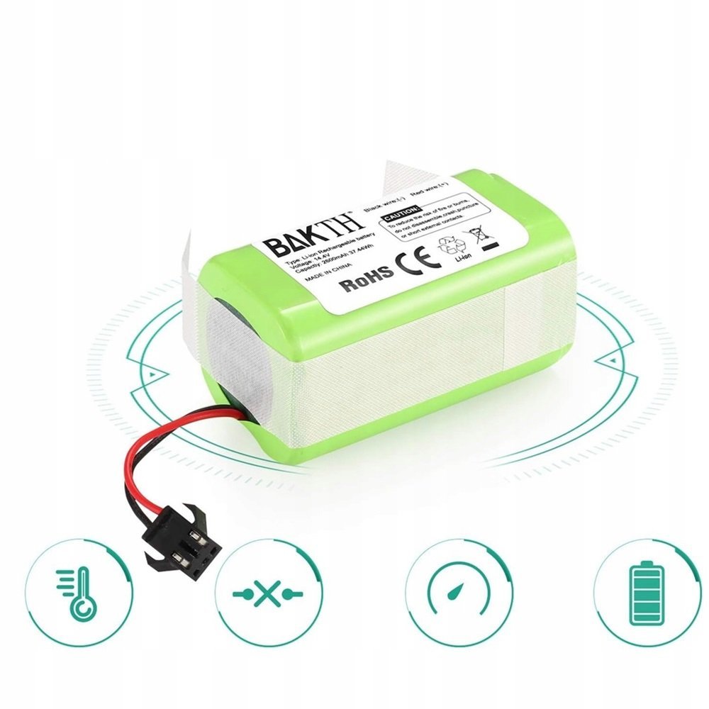 BATERIA ZAMIENNA DO ODKURZACZY 14,4 V 2600MAH LITOWO-JONOWA| KOMPATYBILNA