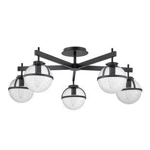 Hollis lampa sufitowa IP44 czarna HK-HOLLIS-5-C-BK Hinkley - Lampy sufitowe - miniaturka - grafika 1