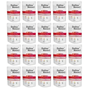 Dolina Noteci Premium Junior bogata w serca wołowe saszetka 20x300 g - Mokra karma dla psów - miniaturka - grafika 1