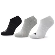Skarpetki damskie - Skarpety adidas Thin and Light No-Show (kolor Biały. Czarny. Szary/Srebrny) - miniaturka - grafika 1