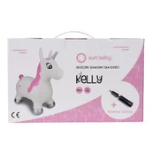 Skoczki dla dzieci - Sun Baby, Skoczek, Kelly, biały, 56x48x24 cm - miniaturka - grafika 1