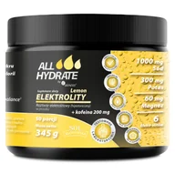 Układ pokarmowy - ALLHydrate Elektrolity + Kofeina, smak cytrynowy, 345 g - miniaturka - grafika 1