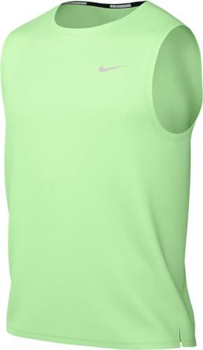 Nike Top męski Dri-Fit Miler Tank, Vapor Green/Reflective Silv, DV9321-376, L