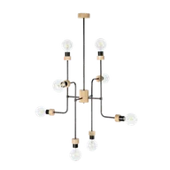 Lampy sufitowe - Britop lampa wisząca 8 punktowa MONTIX dąb olejowany 9244874 9244874 - miniaturka - grafika 1