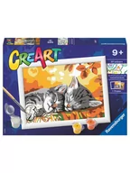 Zabawki kreatywne - Ravensburger CreArt - Autumn Kittens - miniaturka - grafika 1
