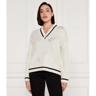 Swetry damskie - Liu Jo Sport Sweter | z dodatkiem wełny - miniaturka - grafika 1