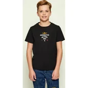 Koszulki dla chłopców - Aeronautica Militare T-shirt | Regular Fit - miniaturka - grafika 1