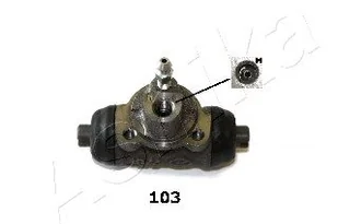 Cylinderek hamulcowy Ashika 67-01-103 - Cylinderki hamulcowe - miniaturka - grafika 1