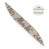 Akcesoria do paznokci - Pilnik Bezpieczny Pakiet Molly Fala 180/240 Slim - miniaturka - grafika 1