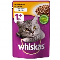 Whiskas Saszetka kurczak w galaretce 100g x24 - Mokra karma dla kotów - miniaturka - grafika 2