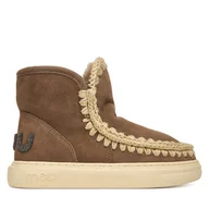 Śniegowce damskie - Śniegowce Mou MU.FW411001A Szary - miniaturka - grafika 1