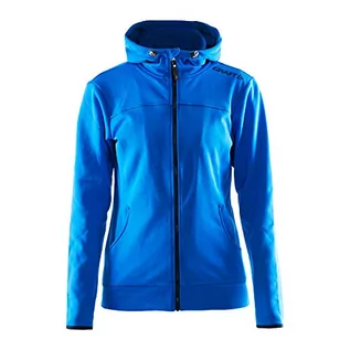 Kurtki męskie - Craft męska kurtka LEISURE ZIP HOOD, Sweden Blue, S - grafika 1