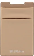 Pozostałe akcesoria do telefonów - KORUMA Przyklejane etui z lycra na kartę złoty Uniwersalny - miniaturka - grafika 1