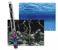 Dekoracje do akwarium - AQUA NOVA Tło - Tree roots / Water - miniaturka - grafika 1