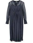 Sukienki - Gerry Weber sukienka damska tkanina, Niebieski-granatowy, 42 - miniaturka - grafika 1