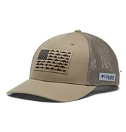 Czapki damskie - Columbia Unisex Pfg Mesh™ flaga ryb czapka z piłką czapki wędkarskie Tusk L-XL - miniaturka - grafika 1