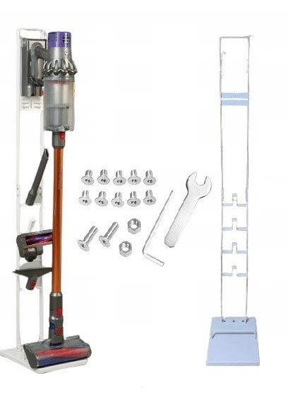 BIAŁY STOJAK WIESZAK STELAŻ DO ODKURZACZA DYSON DC V7 V8 V10 V11 V12 V15