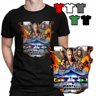 Koszulki męskie - KOSZULKA T-SHIRT MĘSKI WZORY DO WYBORU - SZYBCY I WŚCIEKLI FILMY - L - miniaturka - grafika 1