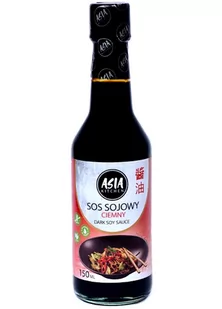Asia Kitchen Sos sojowy ciemny 150ml - Asia Kitchen 2629-uniw - Kuchnie świata - miniaturka - grafika 1