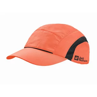 Czapki męskie - Czapka z daszkiem Jack Wolfskin VENT CAP digital orange - M - grafika 1