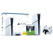 Konsole Playstation - Sony PlayStation 5 Slim D Chassis PS5 1TB z napędem + Dodatkowy Pad + ładowarka + EA SPORTS FC 25 - miniaturka - grafika 1
