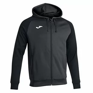 Joma Męska bluza z kapturem Academy IV szary Antrazyt, czarny XL 101967151 - Bluzy męskie - miniaturka - grafika 1