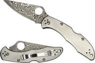 Akcesoria turystyczne - Titanium Delica4 Damascus Plain Edge SC11TIPD-BRK - miniaturka - grafika 1