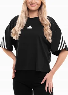 adidas koszulka damska t-shirt luźna bluzka sportowa bawełniana roz. S - Bluzki damskie - miniaturka - grafika 1