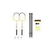 Badminton - NRZ262 ALUMINIUM / ZESTAW DO BADMINTONA 2 RAKIETY + 3 LOTKI Z PIÓR + SIATKA 600x60cm + POKROWIEC NILS - miniaturka - grafika 1