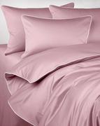 Pościel - Pościel Satynowa, Maro Home, San Antonio, flamingo pink z białą lamówką, 160x200 cm - miniaturka - grafika 1