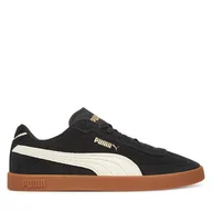 Sneakersy męskie - Sneakersy Puma Club II Era Suede 400717 01 Czarny - miniaturka - grafika 1