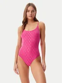 Stroje kąpielowe - Guess Strój kąpielowy E5GJ14 MC040 Różowy Regular Fit - miniaturka - grafika 1