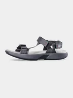 Sandały męskie - 4F, Sandały męskie, Midshop shoes, ciemny szary, rozmiar 42 - miniaturka - grafika 1