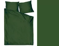 Pościel - Pościel satynowa Bielbaw 160x200 jednobarwna modern green - miniaturka - grafika 1