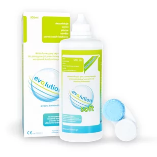 Płyn do soczewek evO2lution soft 500 ml - Płyny do soczewek kontaktowych - miniaturka - grafika 1