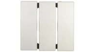 Inne akcesoria elektryczne - Berker Kwadrat/B3/B7 alu klawisz potrójny B_16651404 - miniaturka - grafika 1