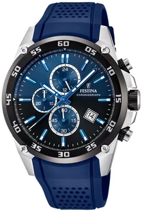 Zegarek Zegarek Festina F20330A Chronograph - Zegarki męskie - miniaturka - grafika 1