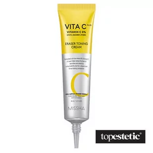 Missha Vita C Plus Eraser Toning Cream Tonizująco - rozjaśniający krem 30 ml - Kremy do twarzy - miniaturka - grafika 1