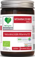 Witaminy i minerały - Beorganic Witamina D3 BIO 2000 IU Wegańska z Porostów (60 tab) BeOrganic brg-037 - miniaturka - grafika 1