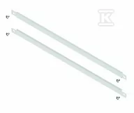 Rozdzielnie elektryczne - ETI polam Osłonki poziome niedzielone, górne i dolne, do obudów HXS, szerokość 2 (500) 001340252 001340252 - miniaturka - grafika 1