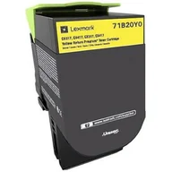 Tonery oryginalne - Lexmark 71B20Y0 - miniaturka - grafika 1