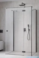 Kabiny prysznicowe - Radaway Essenza GunMetal Kdj+S kabina 80x100x80cm prawa szkło przejrzyste 1384051-01-01/1385022-92-01R/1384051-01-01 - miniaturka - grafika 1