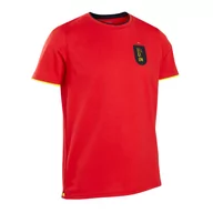 Odzież sportowa dziecięca - Koszulka do piłki nożnej dla dzieci Kipsta FF100 Belgia 2022 - miniaturka - grafika 1