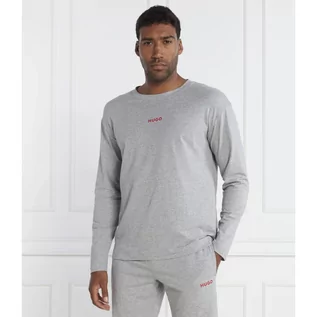 Koszulki męskie - Hugo Bodywear Longsleeve Linked LS-Shirt - grafika 1