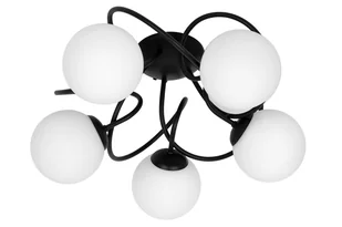 Czarno-biała lampa sufitowa w stylu klasycznym K-5351 z serii NELA - Lampy sufitowe - miniaturka - grafika 3