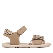 Buty dla dziewczynek - Sandały Primigi 1416800 S Beżowy - miniaturka - grafika 1